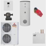 Aerotermia calefacción bibloc Htw 10kw mural r32
